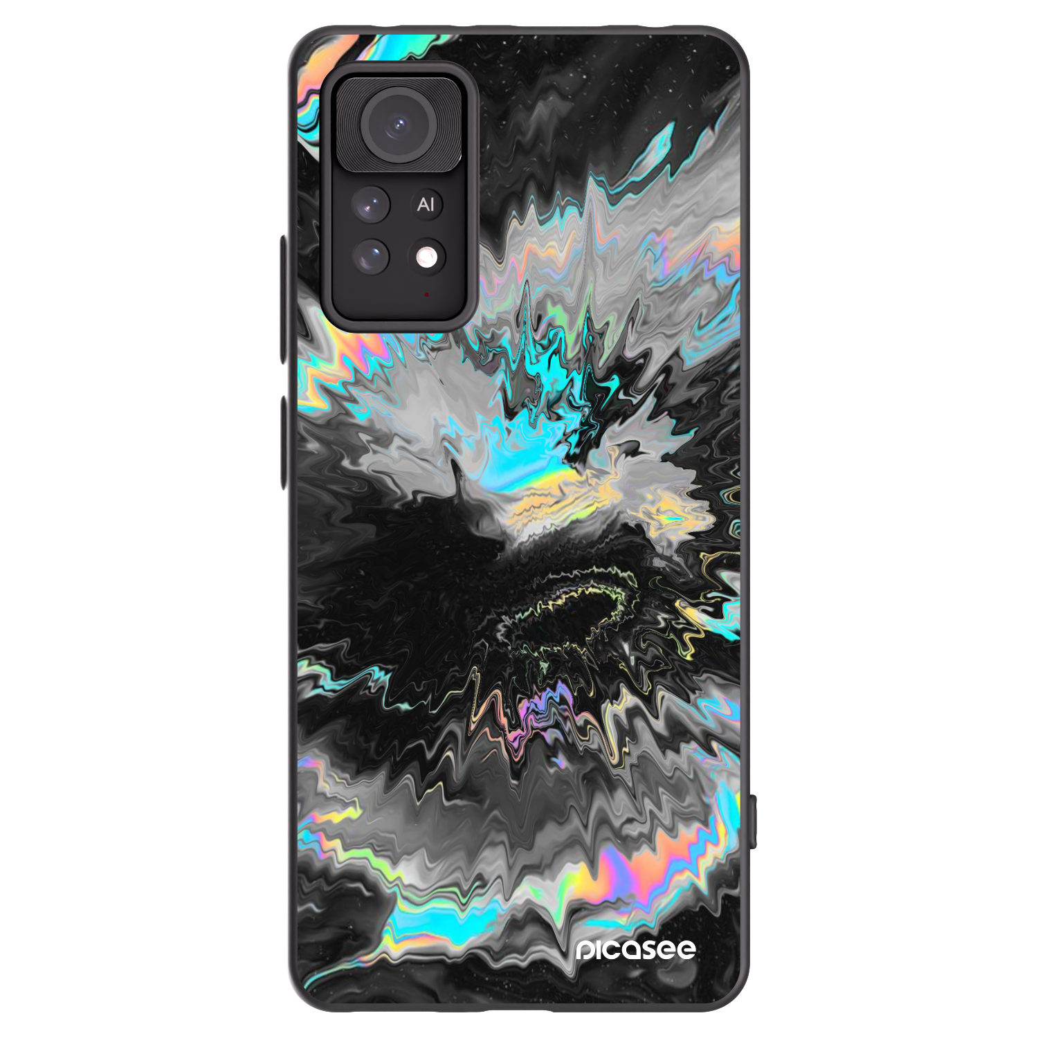 Picasee silikonski črni ovitek za Xiaomi Redmi Note 11 Pro - Magnetic