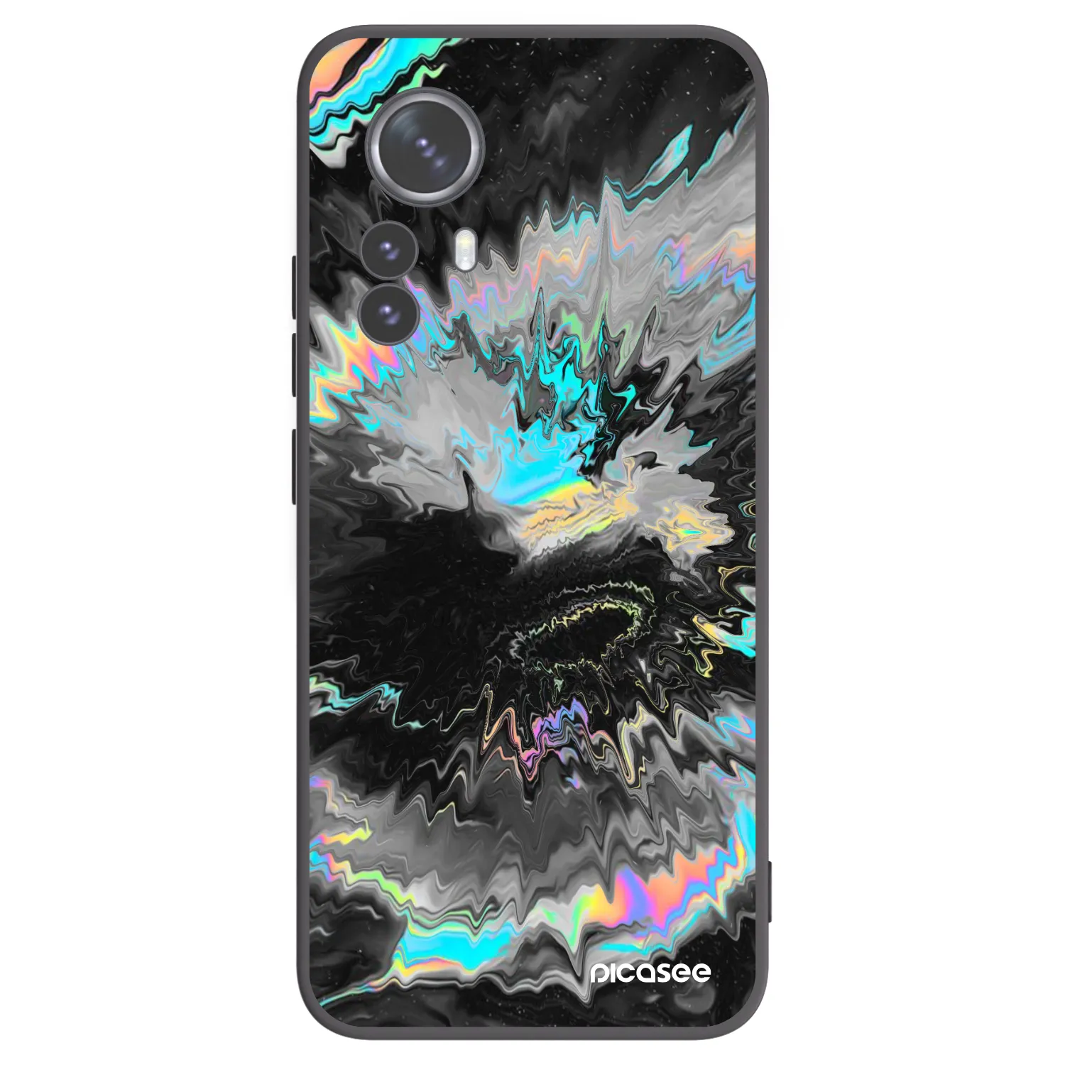 Picasee silikonski črni ovitek za Xiaomi 12 Pro - Magnetic