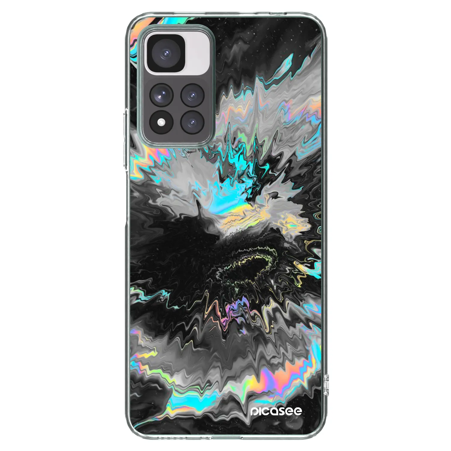 Picasee silikonski prozorni ovitek za Xiaomi Redmi Note 11 Pro+ 5G - Magnetic