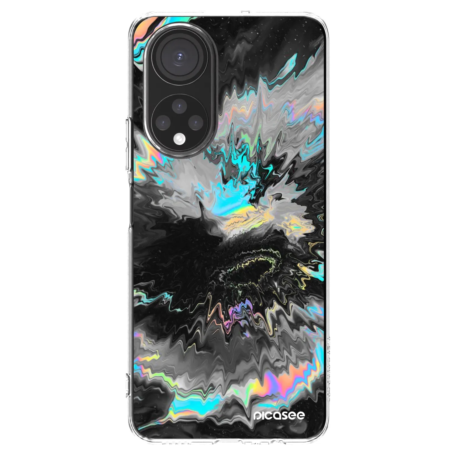 Picasee silikonski prozorni ovitek za Honor X7 - Magnetic