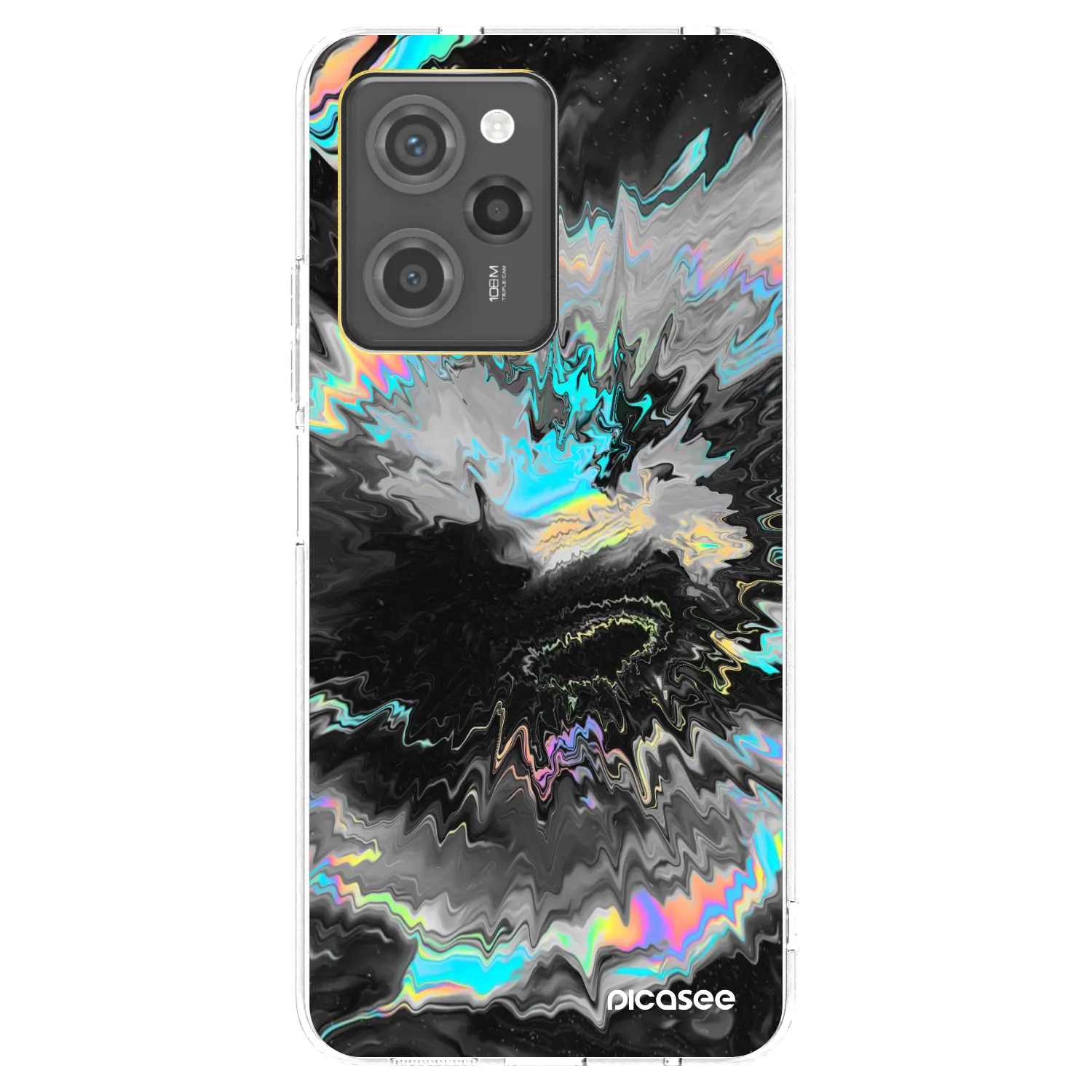 Picasee silikonski črni ovitek za Xiaomi Poco X5 Pro - Magnetic