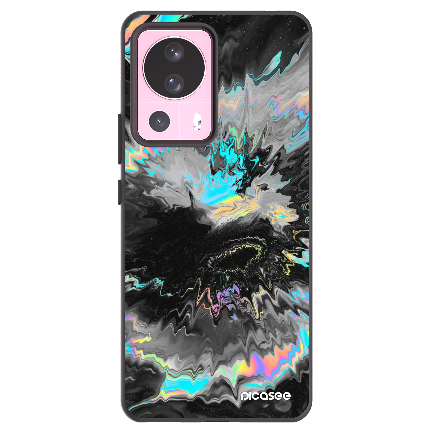 Picasee silikonski črni ovitek za Xiaomi 13 Lite - Magnetic