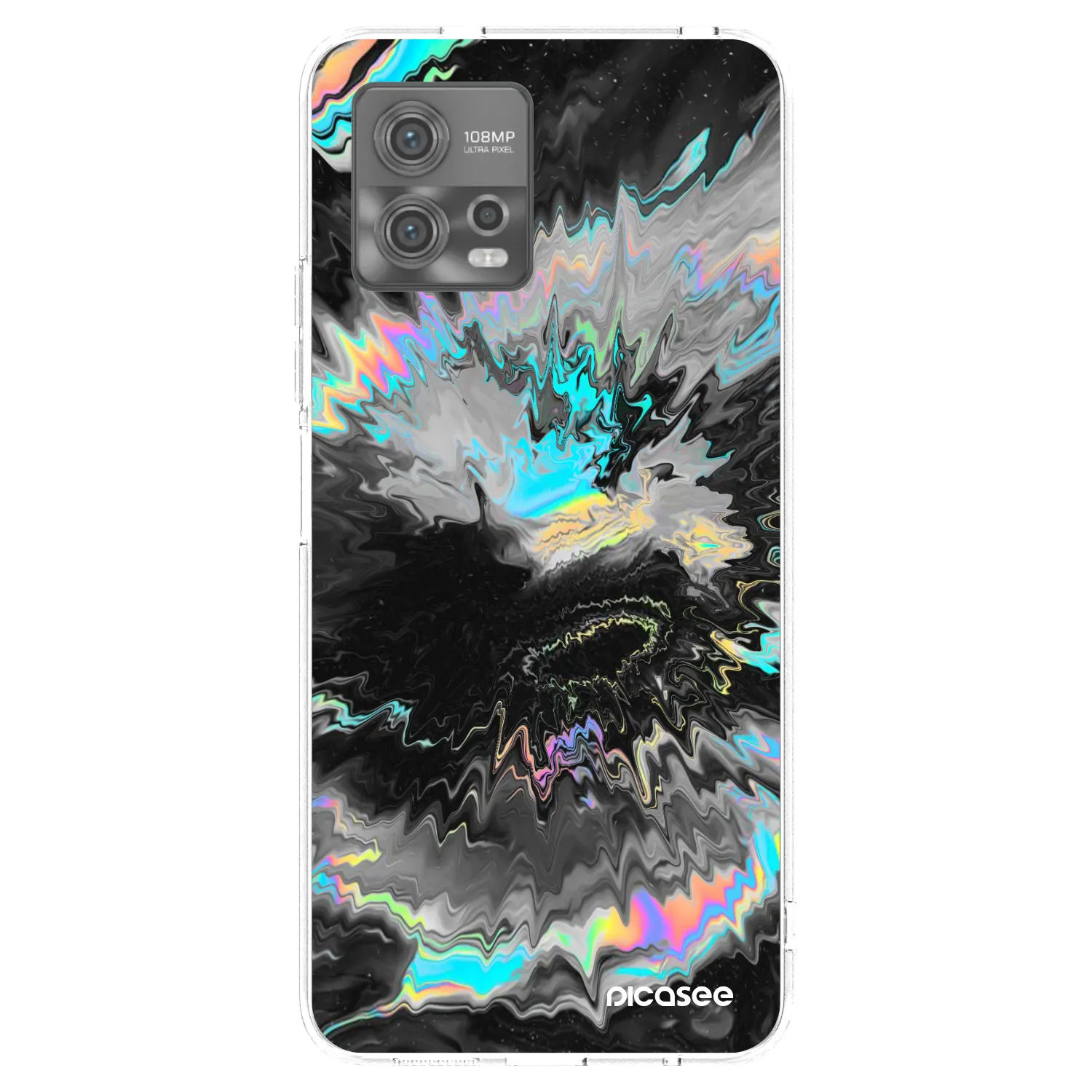 Picasee silikonski prozorni ovitek za Motorola Moto G72 - Magnetic