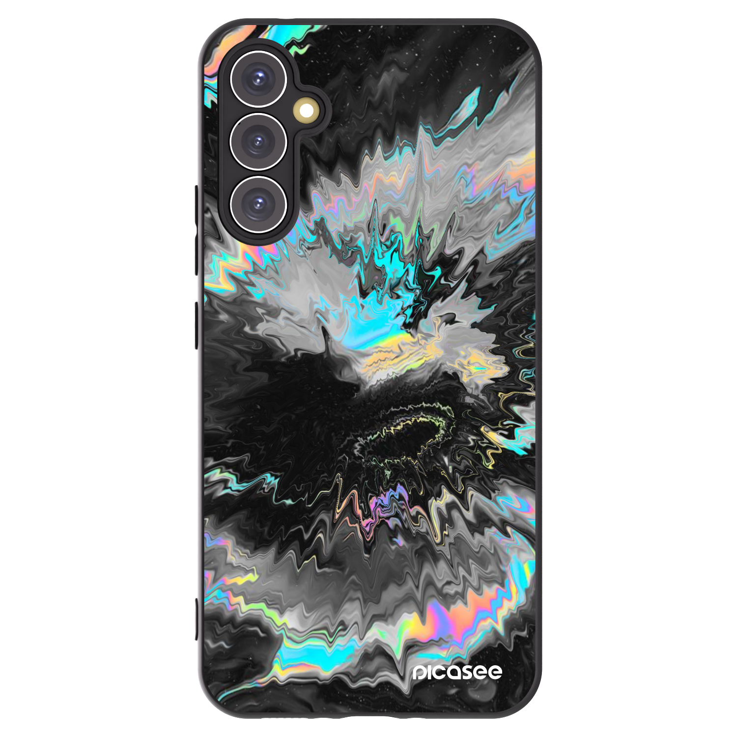 Picasee silikonski črni ovitek za Samsung Galaxy A34 5G A346B - Magnetic