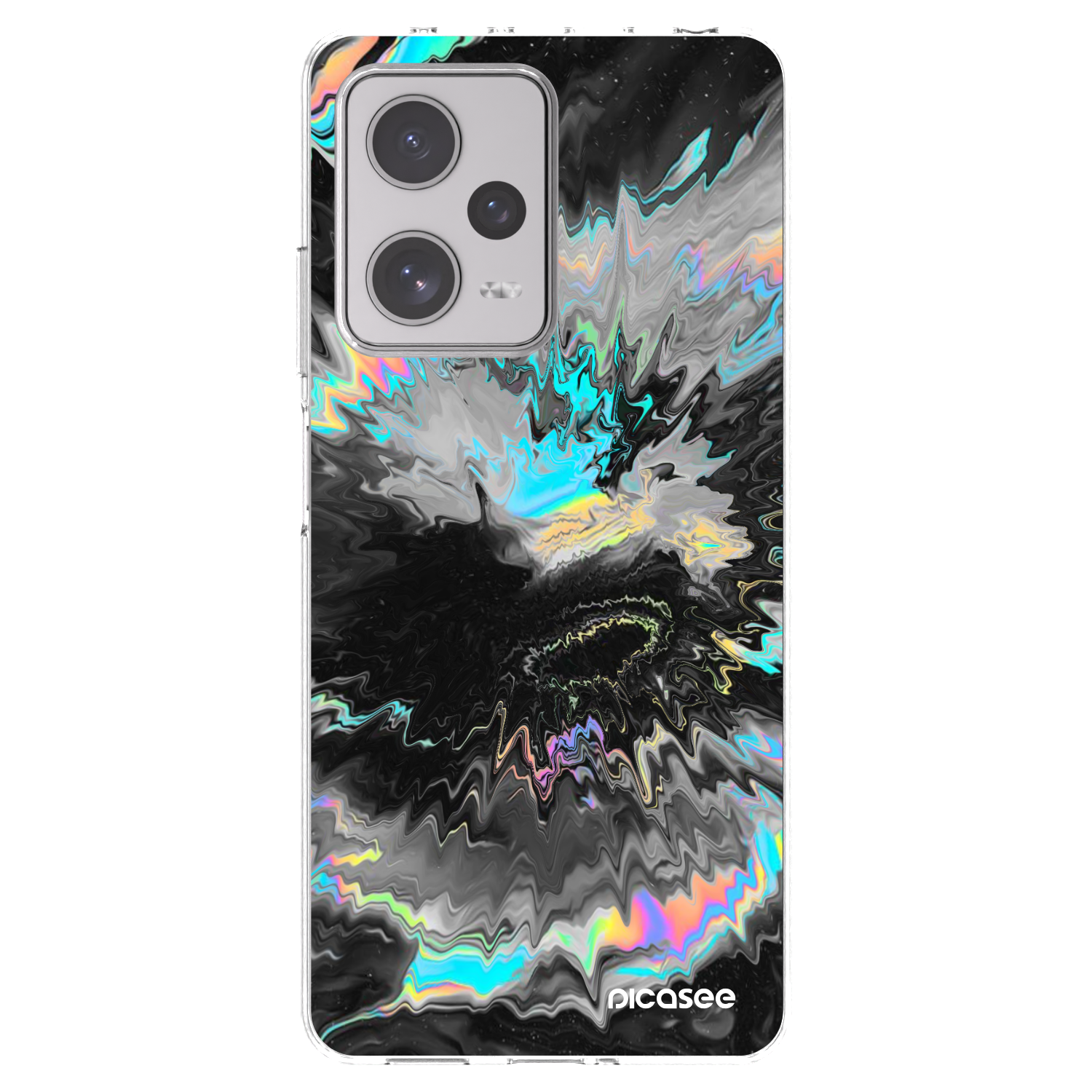 Picasee silikonski prozorni ovitek za Xiaomi Redmi Note 12 Pro+ 5G - Magnetic