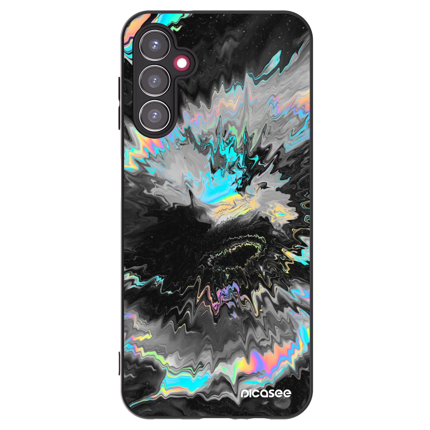 Picasee silikonski črni ovitek za Samsung Galaxy A14 4G A145R - Magnetic