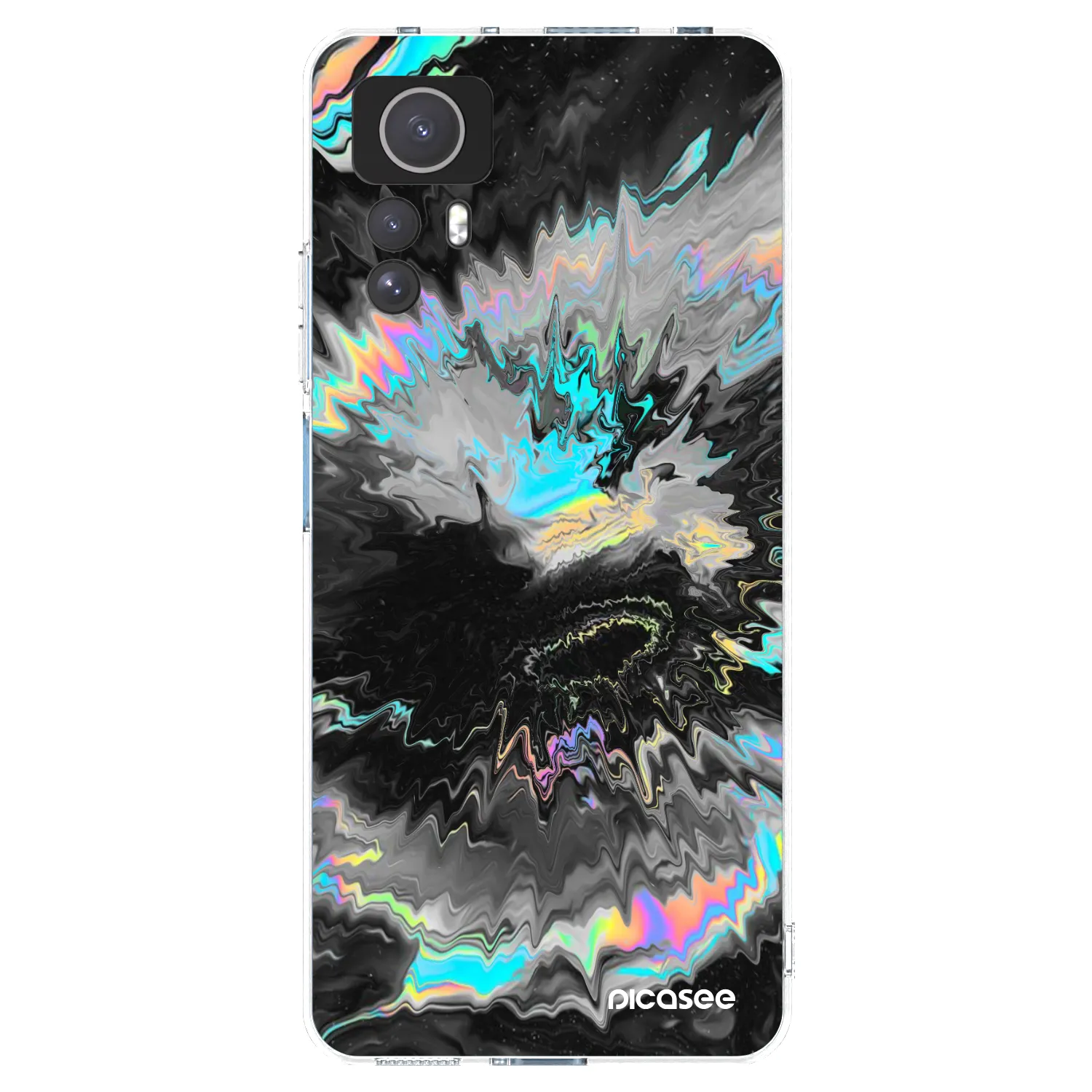 Picasee silikonski prozorni ovitek za Xiaomi Redmi Note 12S - Magnetic