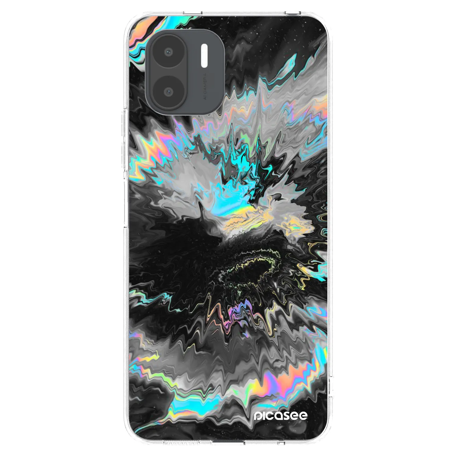 Picasee silikonski prozorni ovitek za Xiaomi Redmi A2 - Magnetic