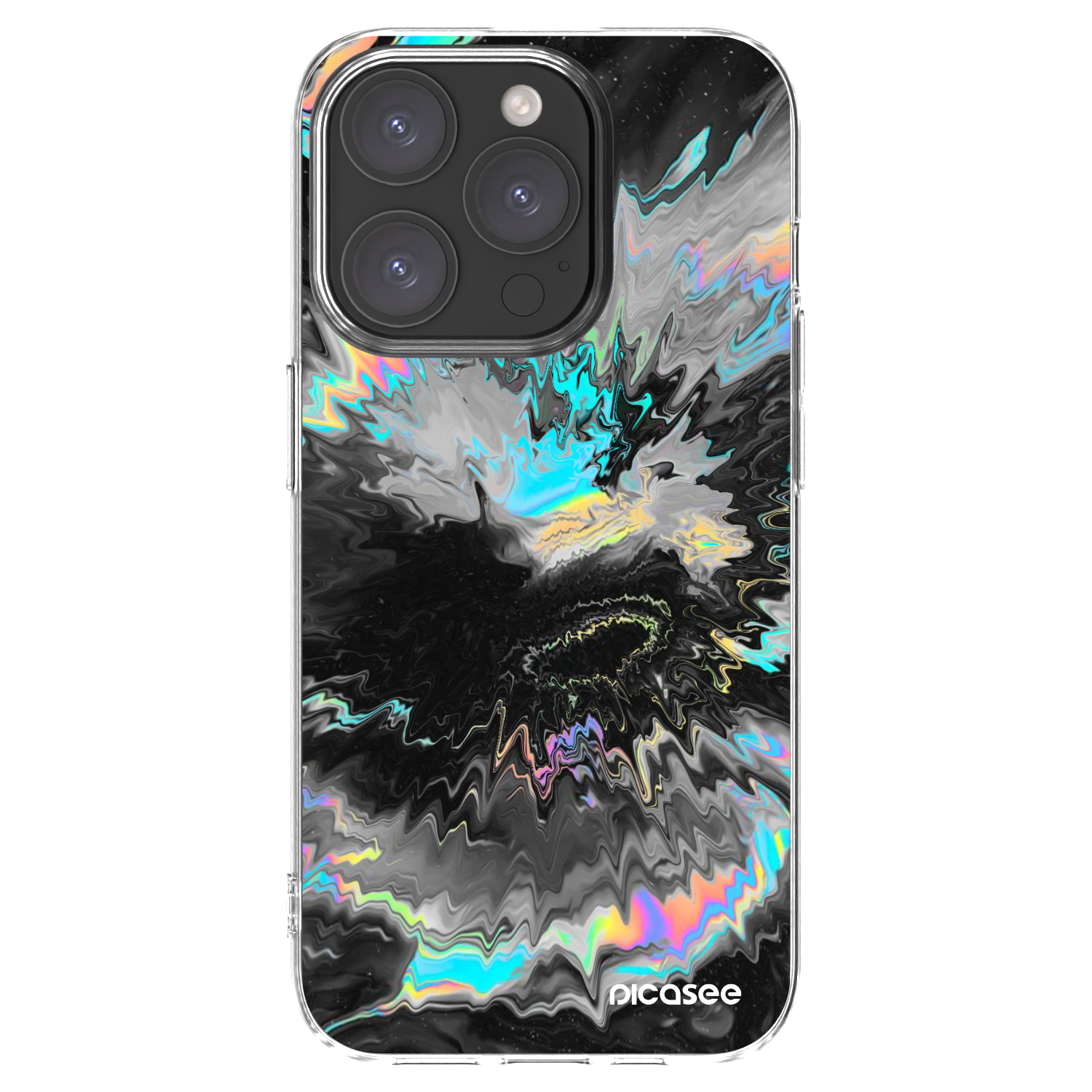 Picasee silikonski prozorni ovitek za Apple iPhone 15 Pro - Magnetic