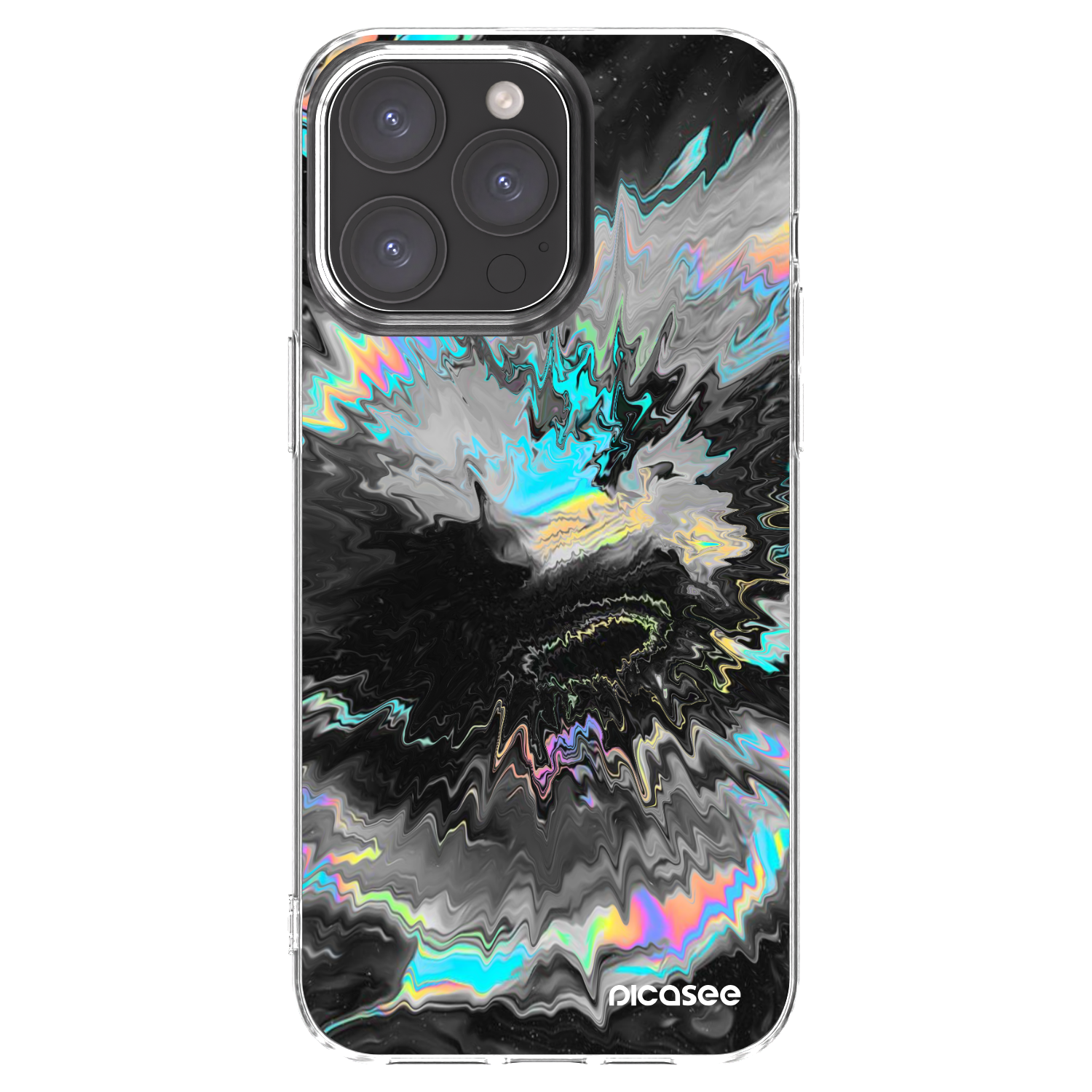 Picasee silikonski prozorni ovitek za Apple iPhone 15 Pro Max - Magnetic
