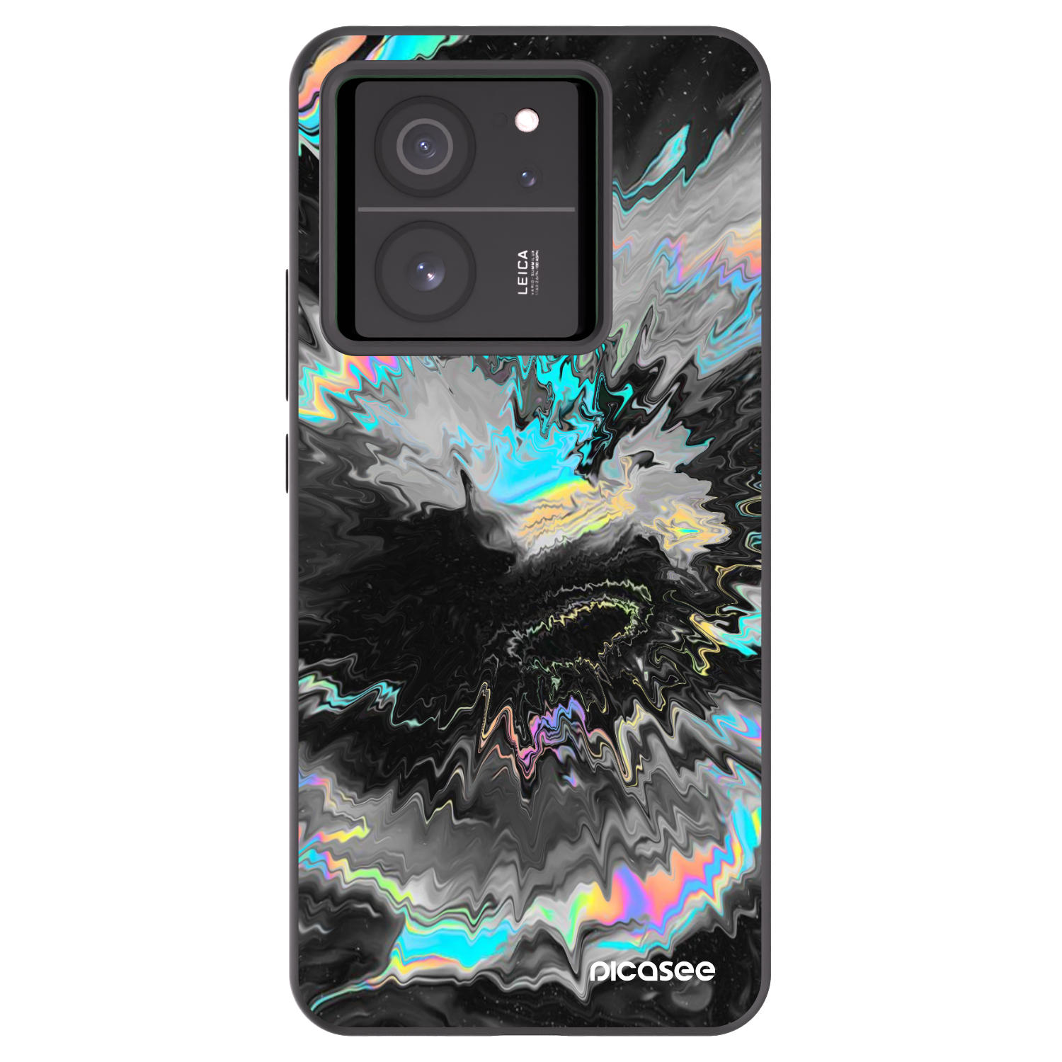 Picasee silikonski črni ovitek za Xiaomi 13T Pro - Magnetic