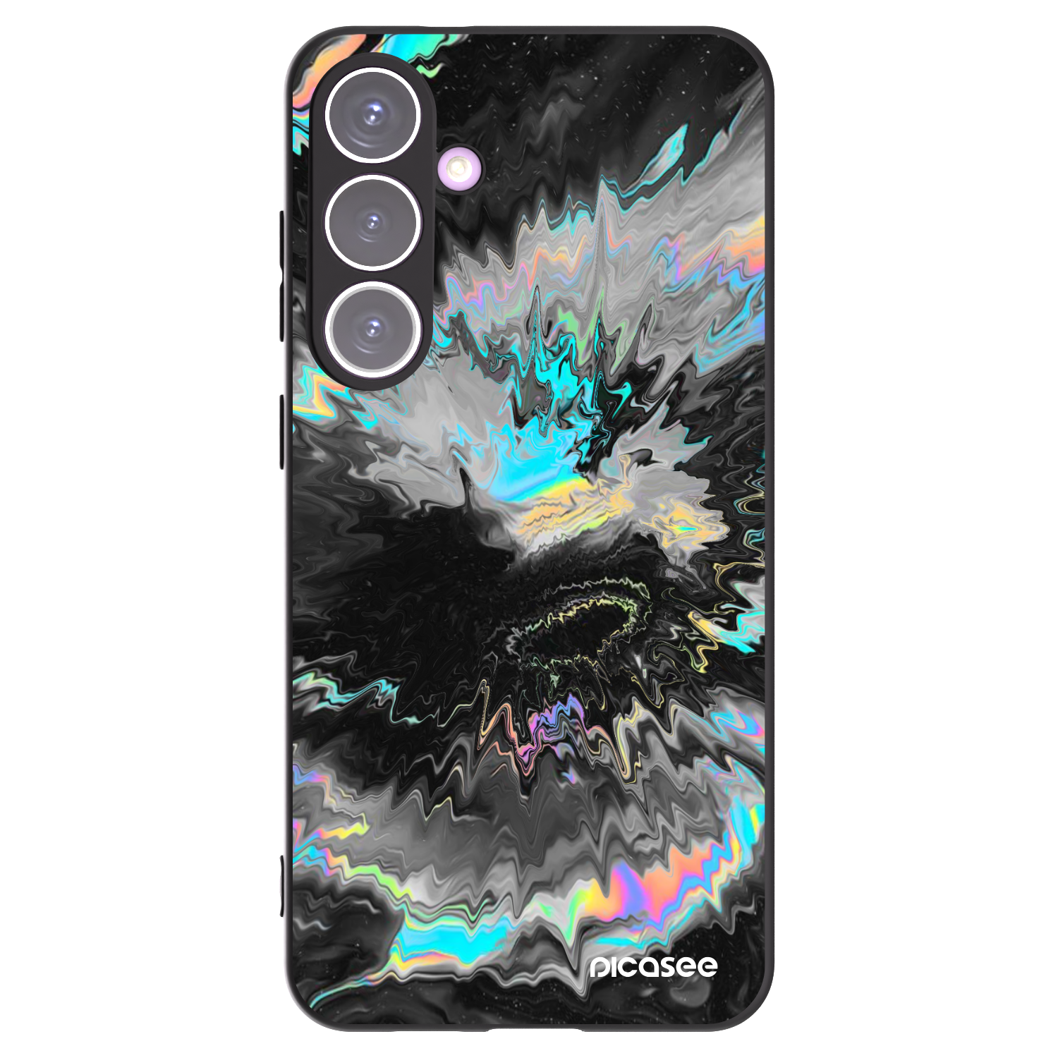 Picasee silikonski črni ovitek za Samsung Galaxy S24+ S926B 5G - Magnetic