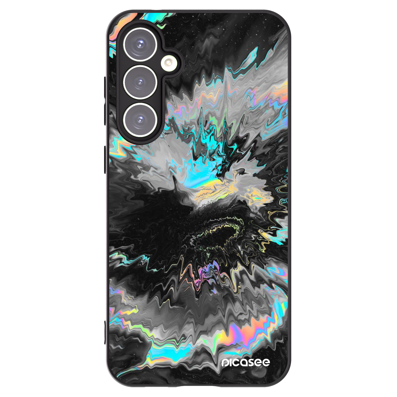 Picasee silikonski črni ovitek za Samsung Galaxy S23 FE S711B - Magnetic