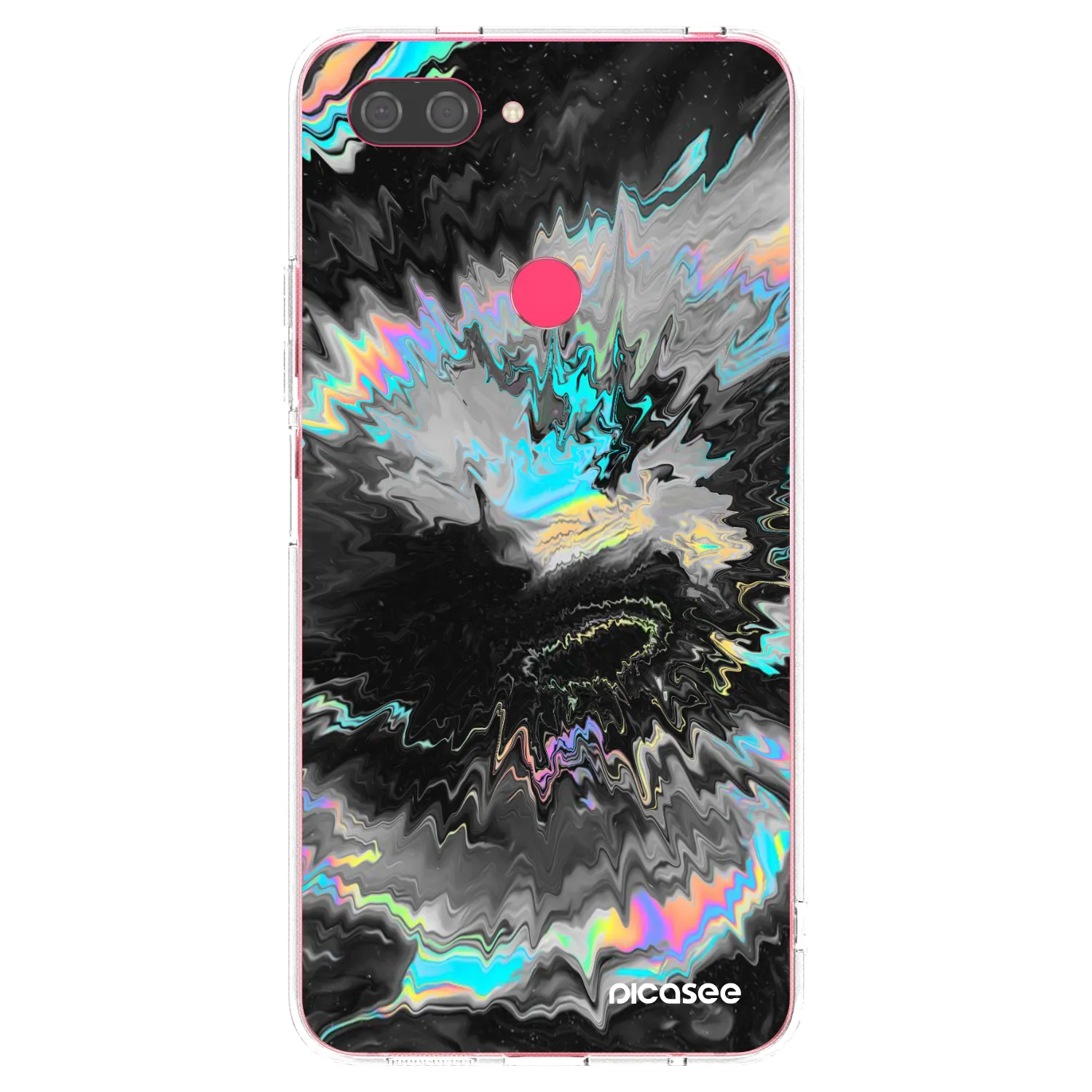 Picasee silikonski prozorni ovitek za Xiaomi Mi 8 Lite - Magnetic