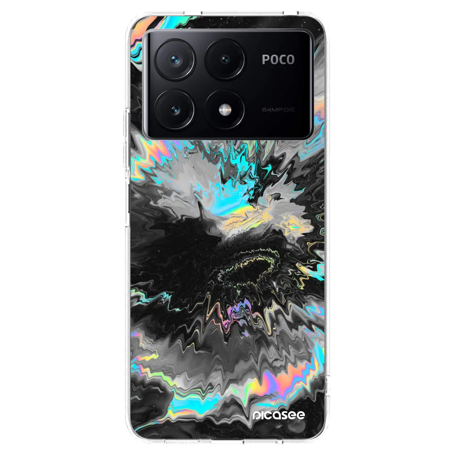 Picasee silikonski prozorni ovitek za Xiaomi Poco X6 Pro - Magnetic