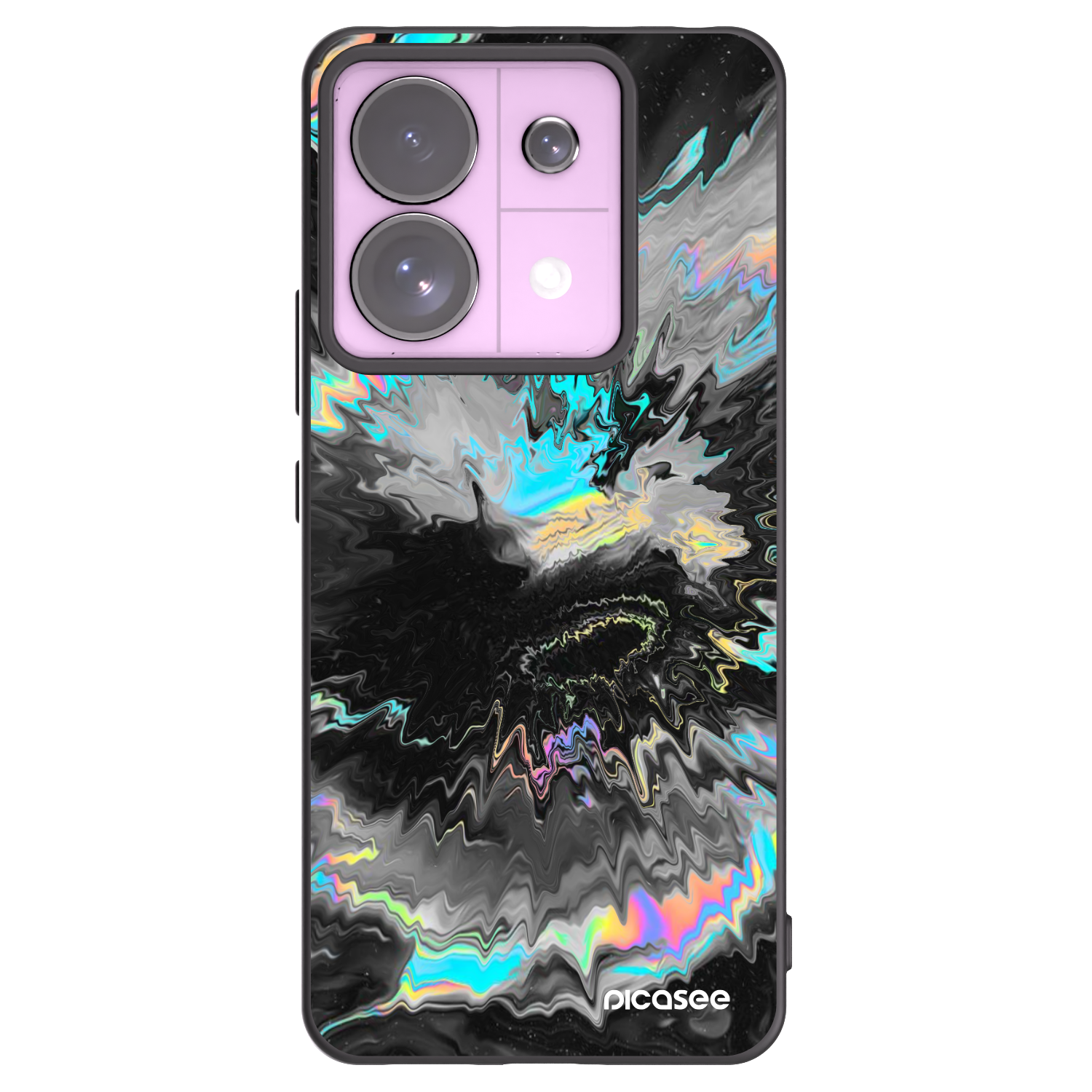 Picasee silikonski črni ovitek za Xiaomi Redmi Note 13 Pro 5G - Magnetic