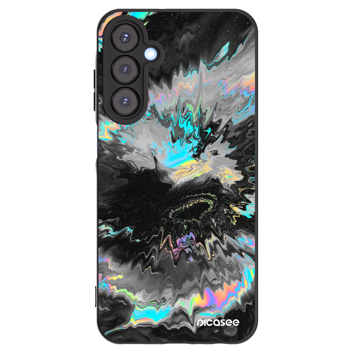 Picasee silikonski črni ovitek za Samsung Galaxy A25 A256B 5G - Magnetic