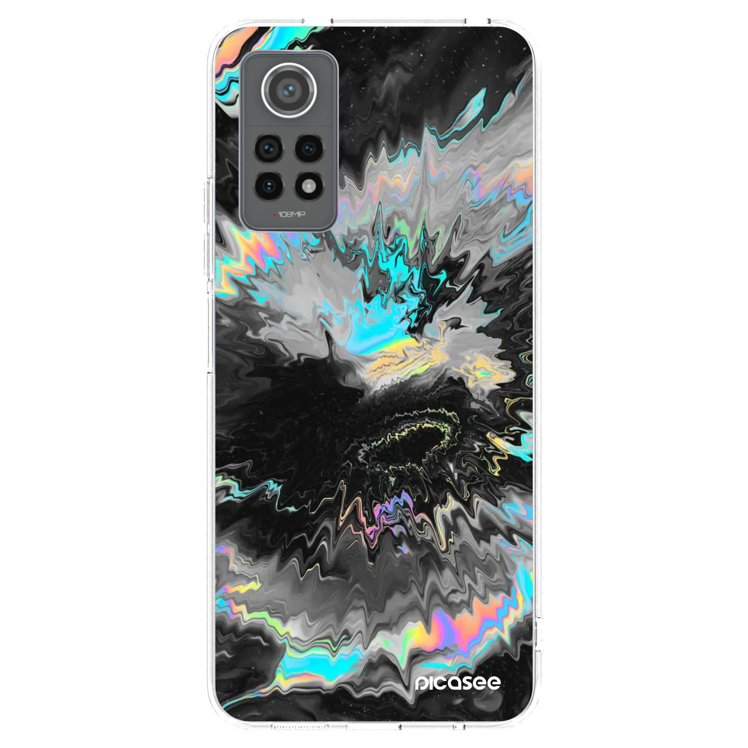Picasee silikonski prozorni ovitek za Xiaomi Redmi Note 12 Pro 4G - Magnetic