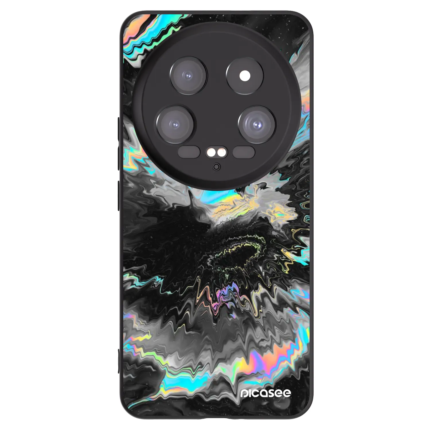 Picasee silikonski črni ovitek za Xiaomi 14 Ultra - Magnetic
