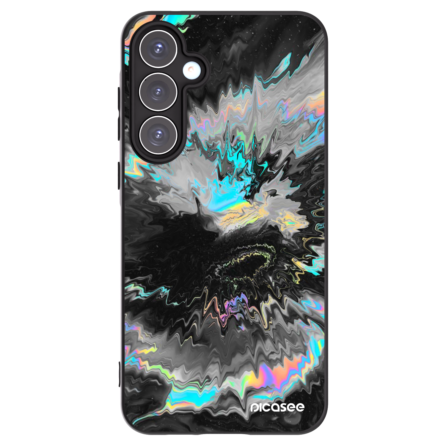 Picasee silikonski črni ovitek za Samsung Galaxy A55 5G A556B - Magnetic