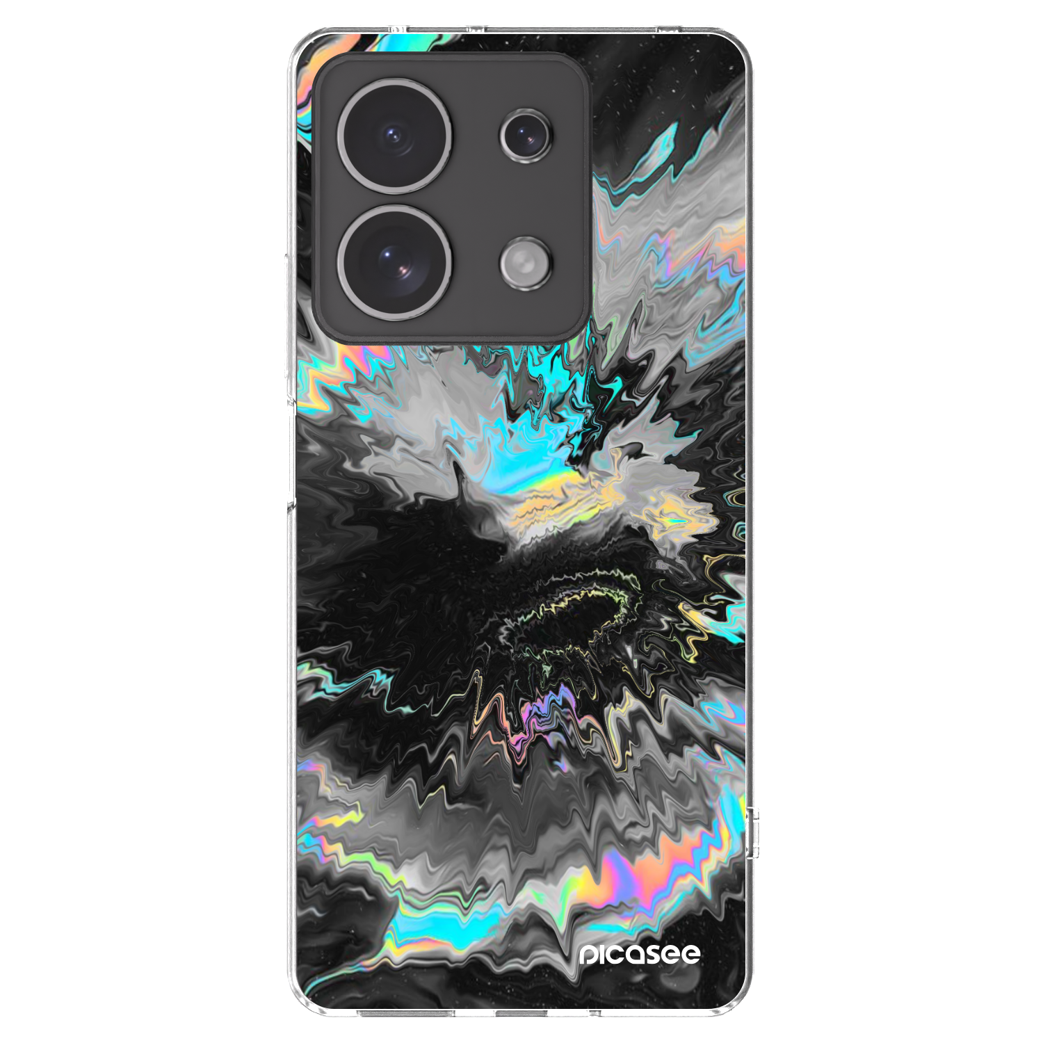 Picasee silikonski prozorni ovitek za Xiaomi Redmi Note 13 4G - Magnetic