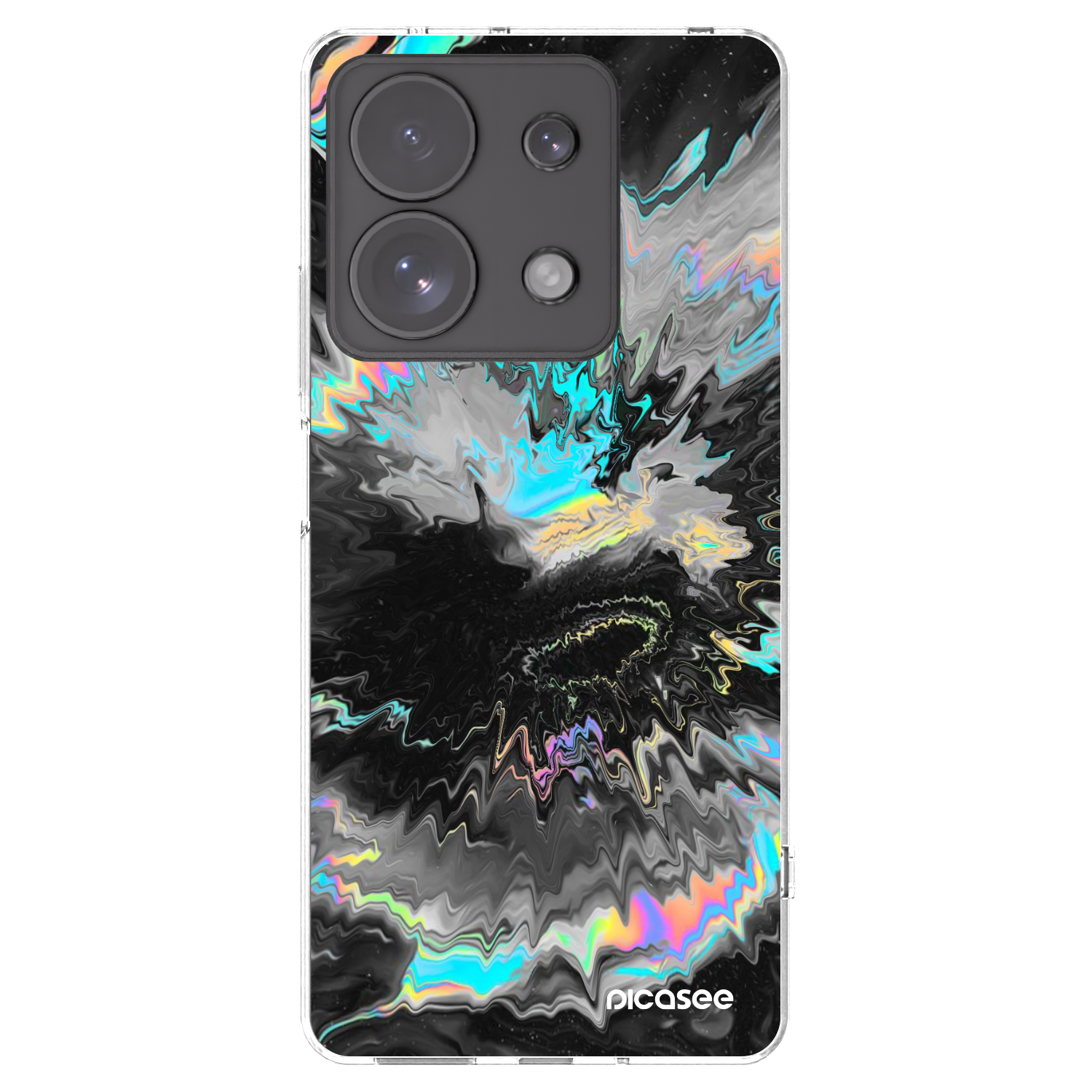 Picasee silikonski prozorni ovitek za Xiaomi Redmi Note 13 Pro 4G - Magnetic