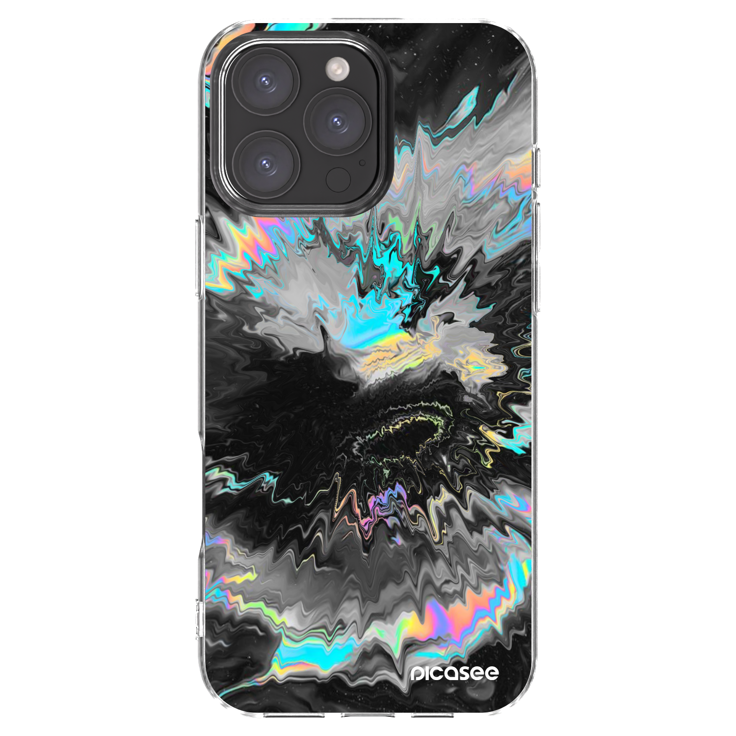 Picasee silikonski prozorni ovitek za Apple iPhone 16 Pro Max - Magnetic
