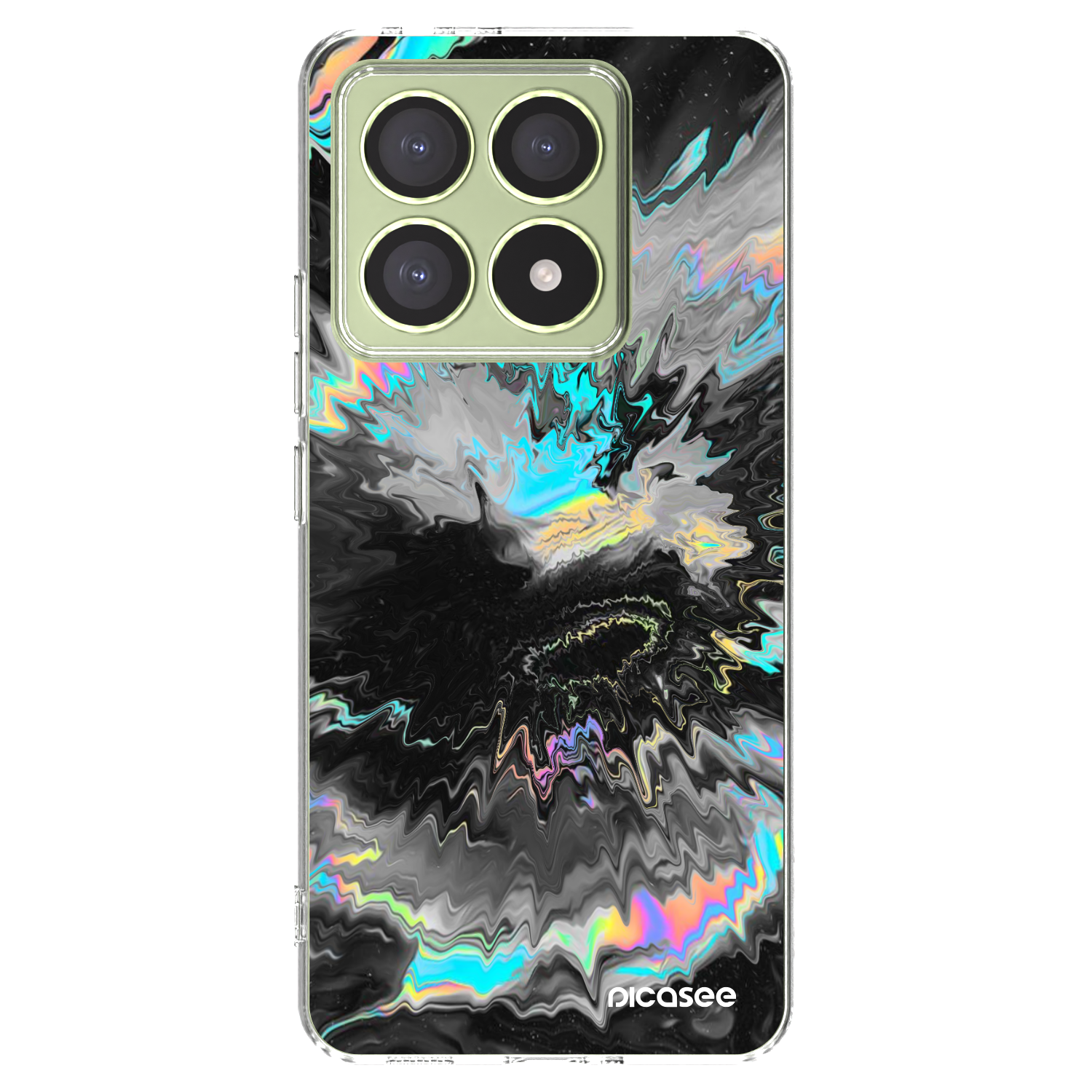 Picasee silikonski prozorni ovitek za Xiaomi 14T - Magnetic
