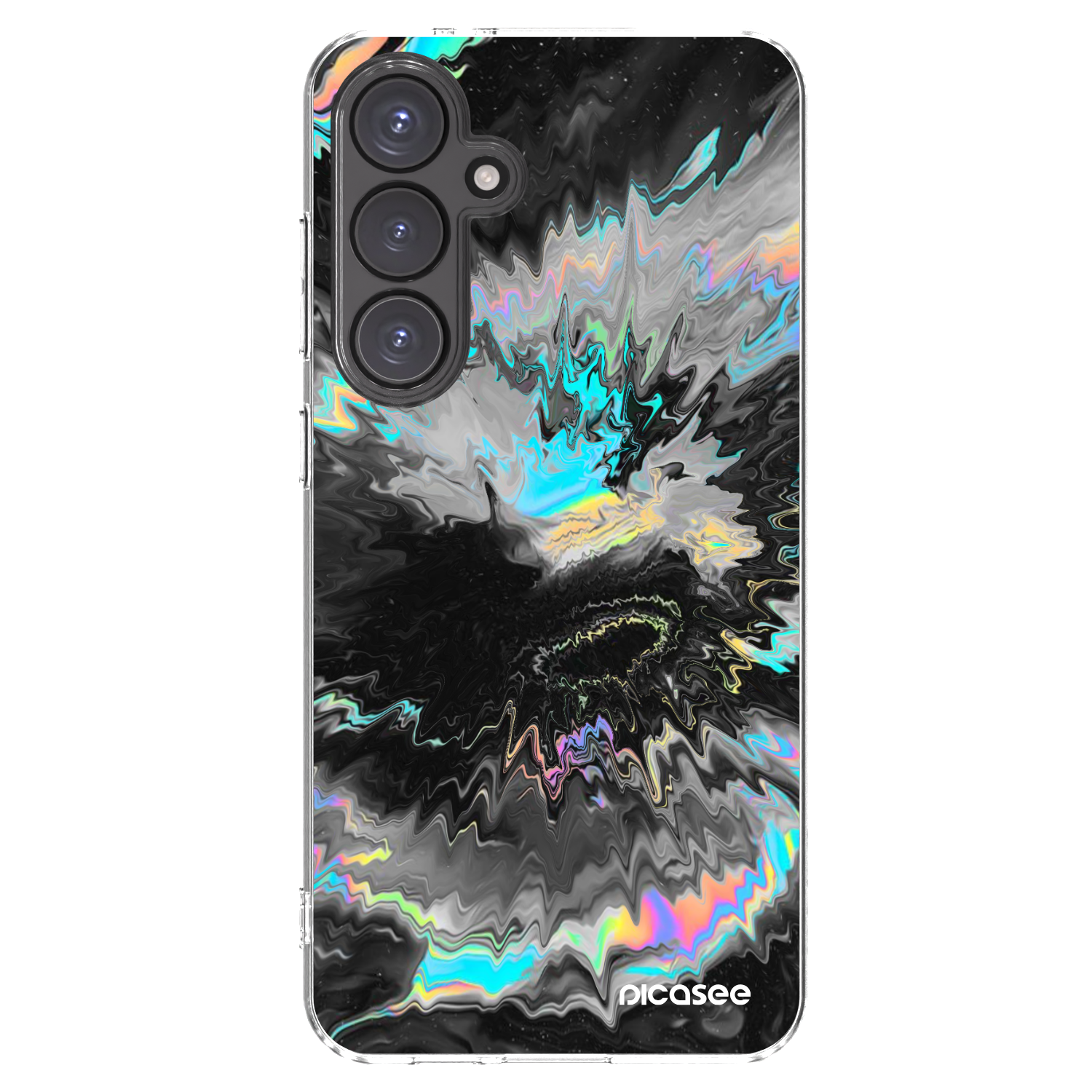 Picasee silikonski prozorni ovitek za Samsung Galaxy S24 FE S721B - Magnetic