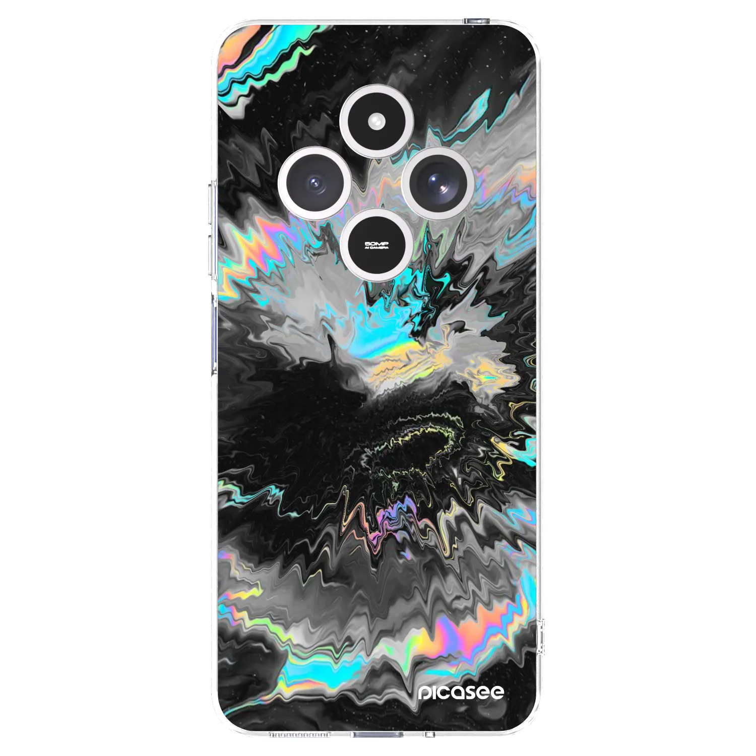 Picasee silikonski prozorni ovitek za Xiaomi Redmi 14C - Magnetic