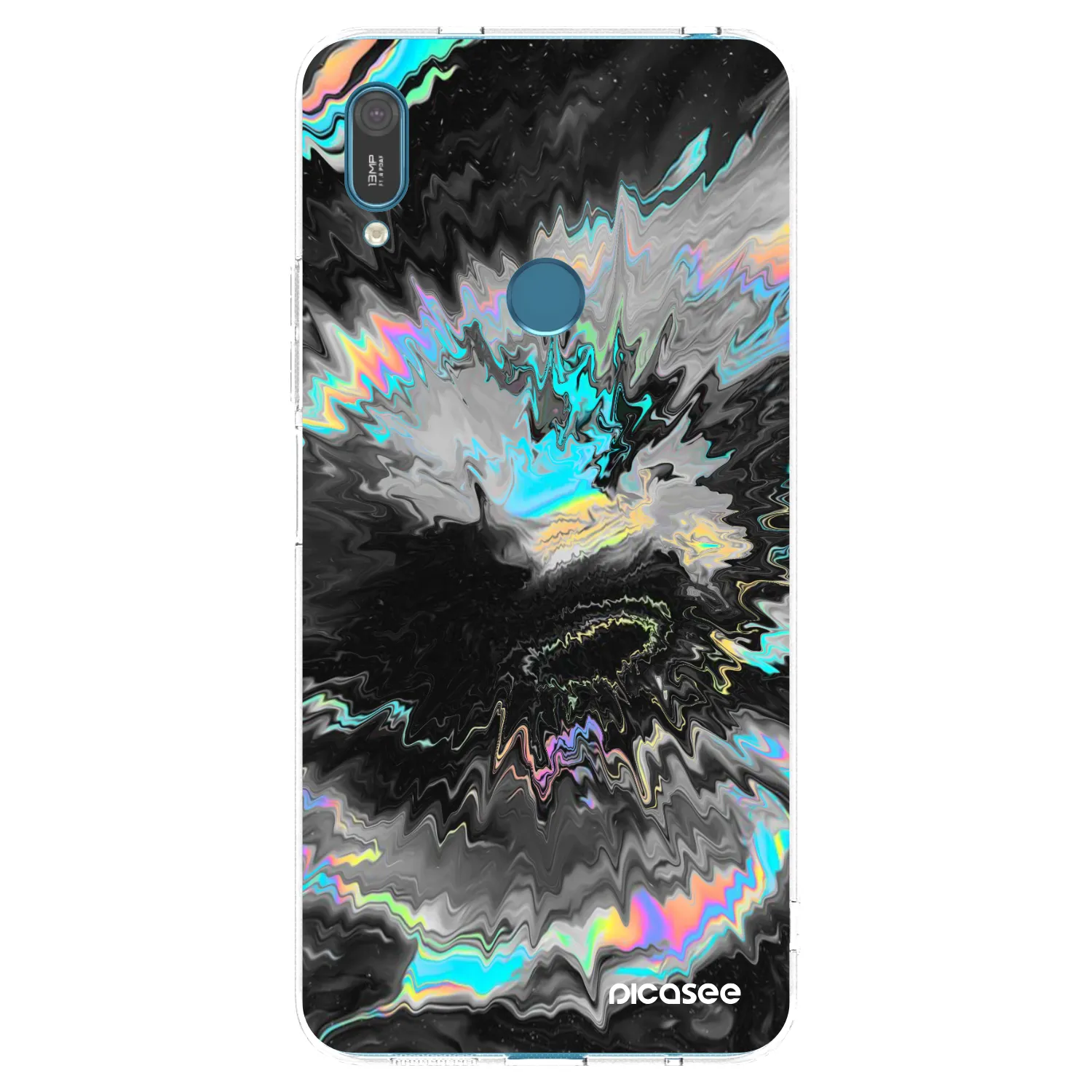 Picasee silikonski prozorni ovitek za Huawei Y7 2019 - Magnetic