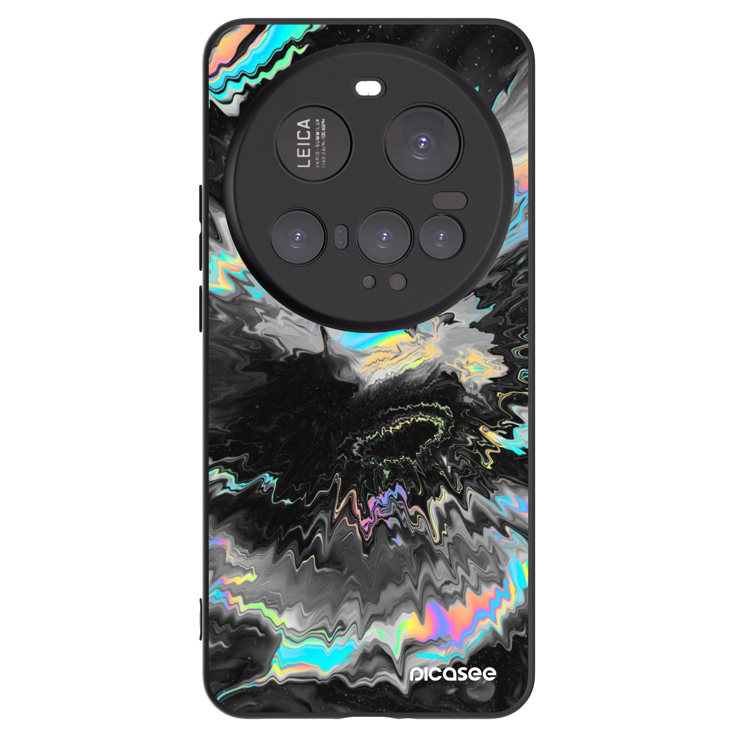 Picasee silikonski črni ovitek za Xiaomi 15 Ultra - Magnetic