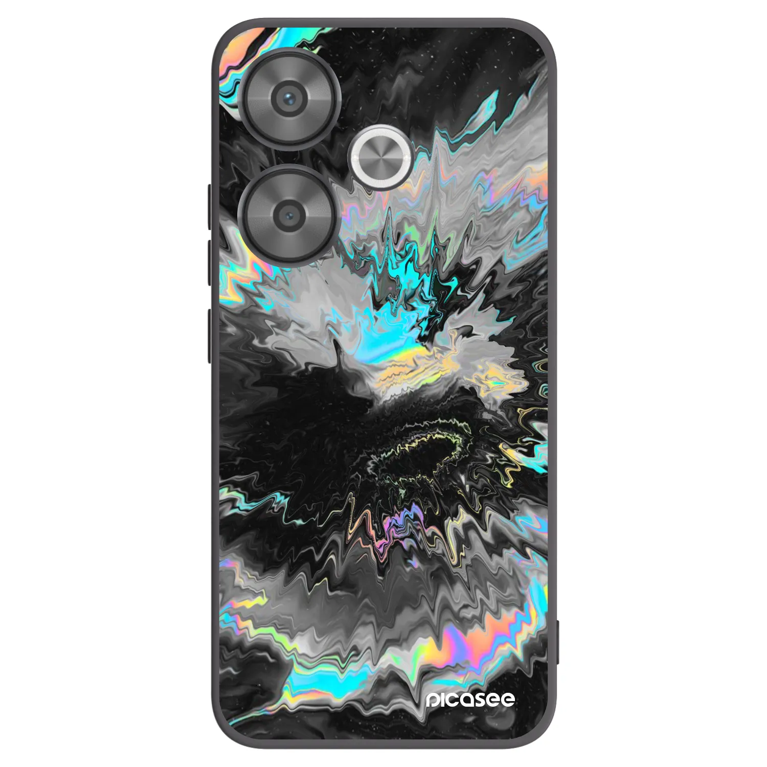 Picasee silikonski črni ovitek za Xiaomi Poco F6 - Magnetic