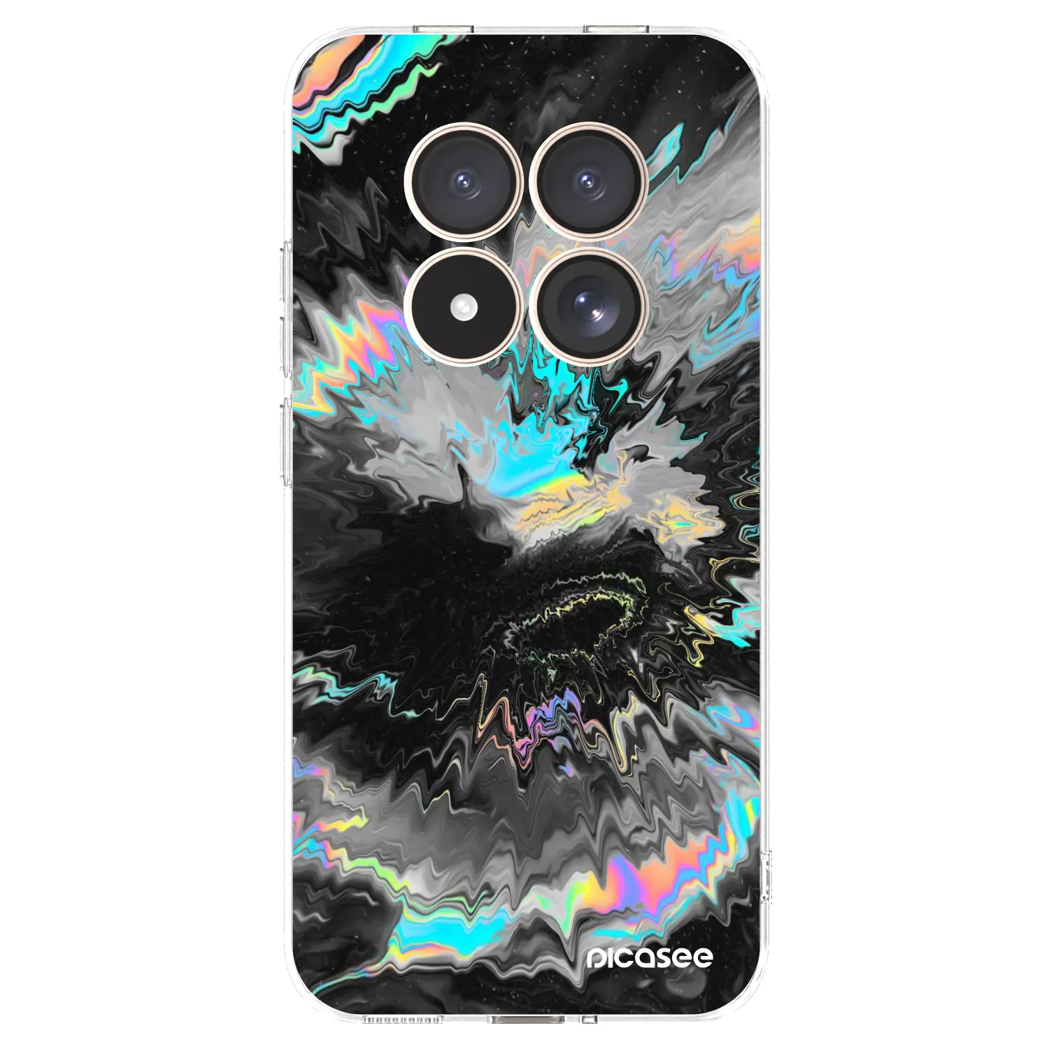 Picasee silikonski prozorni ovitek za Xiaomi Redmi Note 15 Pro 4G - Magnetic