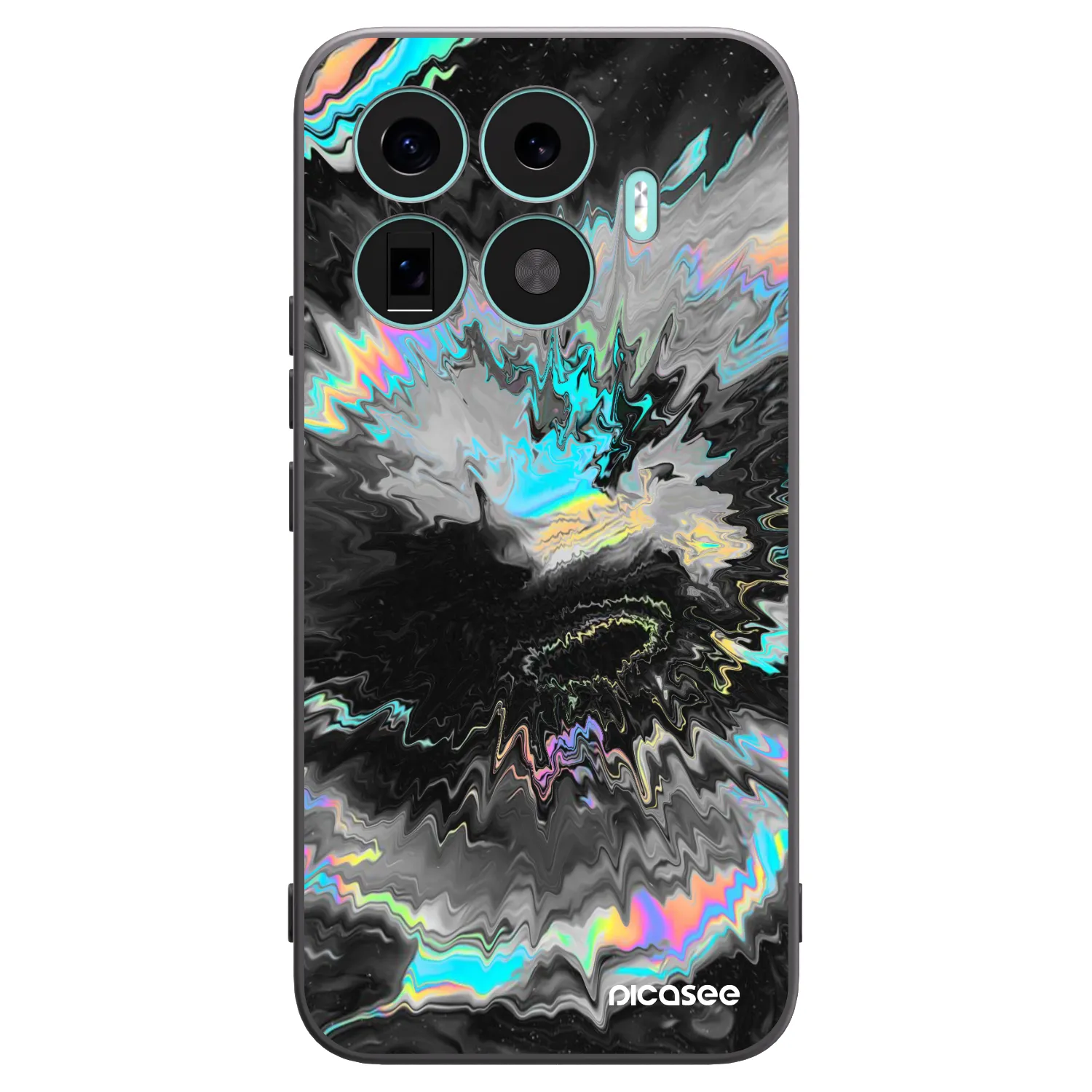 Picasee silikonski črni ovitek za Xiaomi 17T Pro - Magnetic