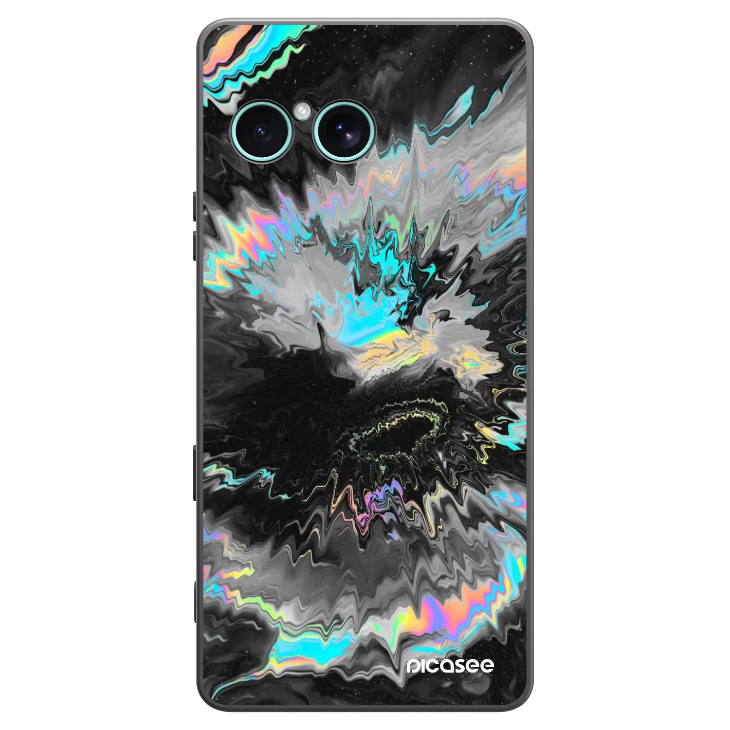 Picasee silikonski črni ovitek za Sony Xperia 10 VII - Magnetic