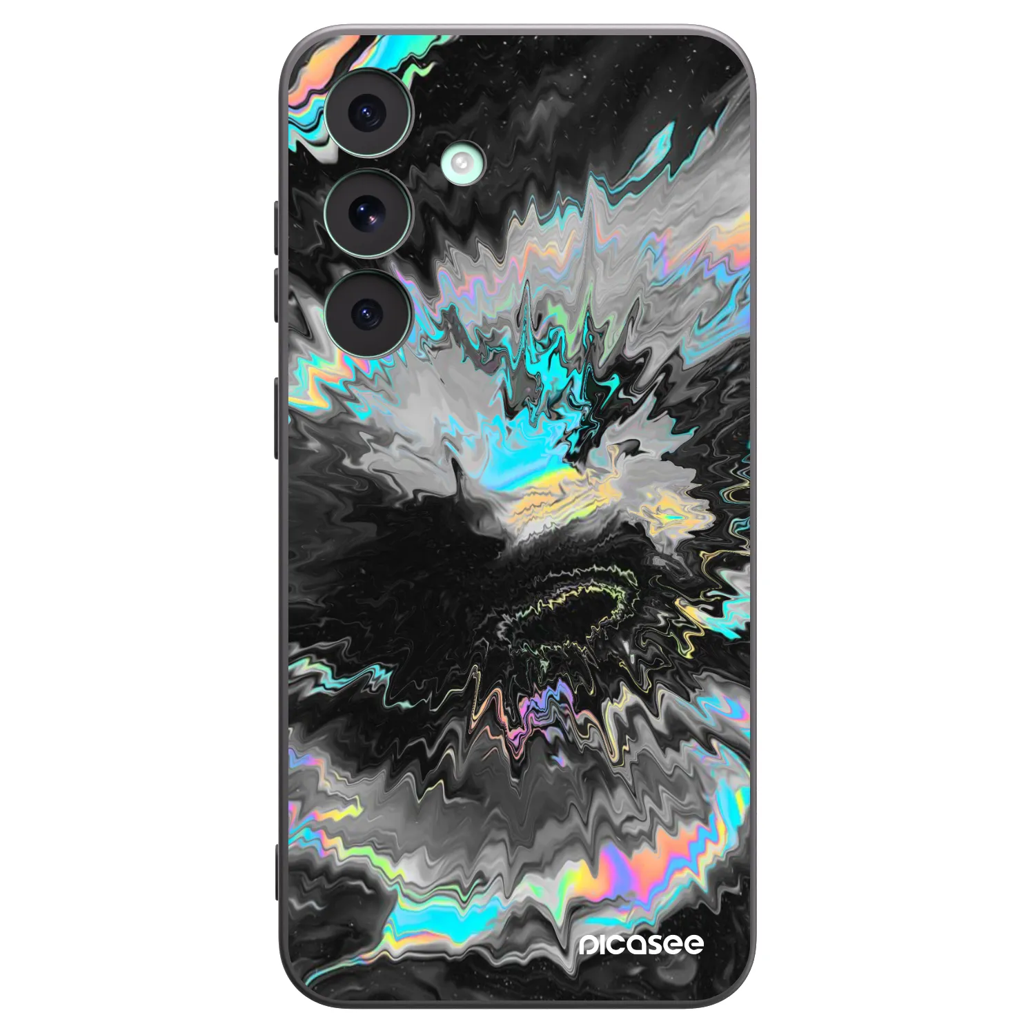 Picasee silikonski črni ovitek za Samsung Galaxy S26 FE - Magnetic