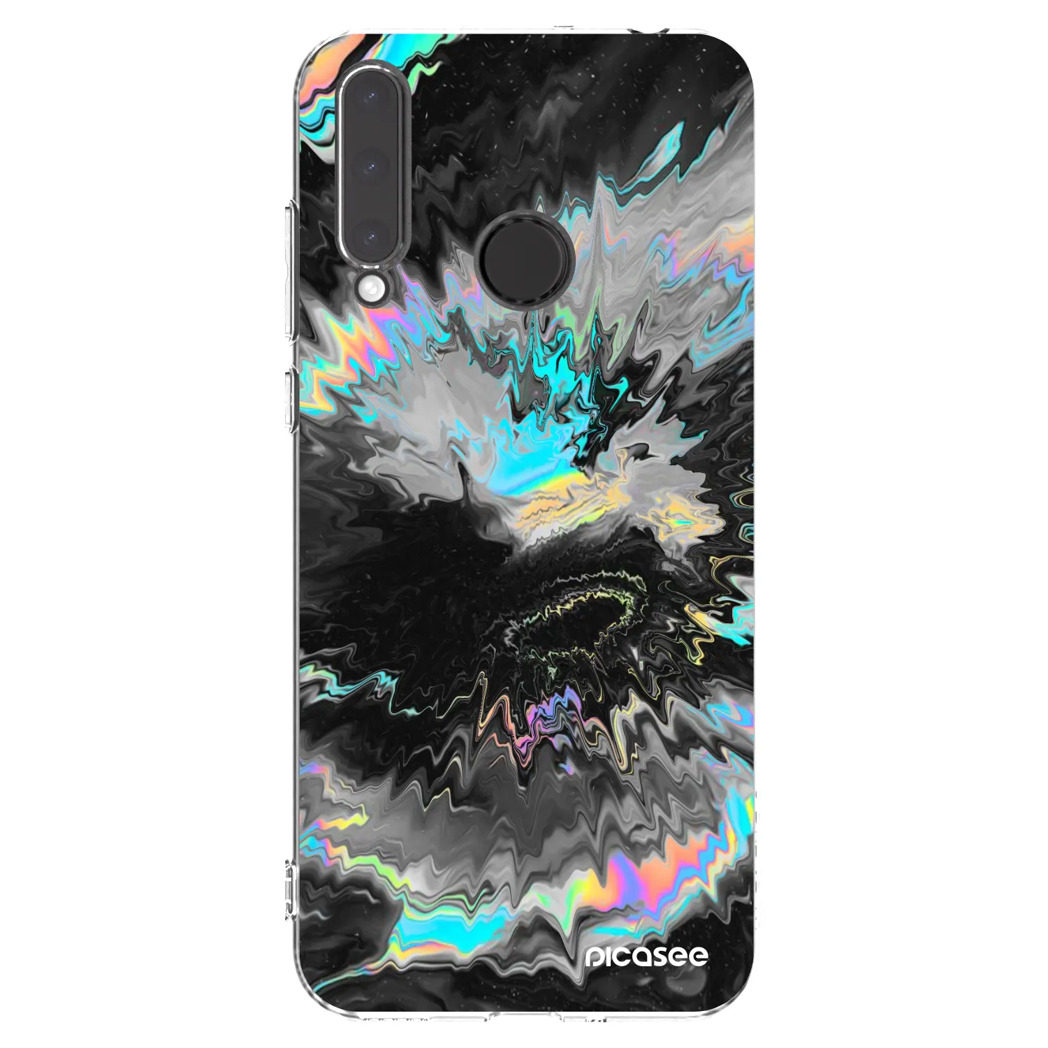 Picasee silikonski prozorni ovitek za Honor 20 Lite - Magnetic