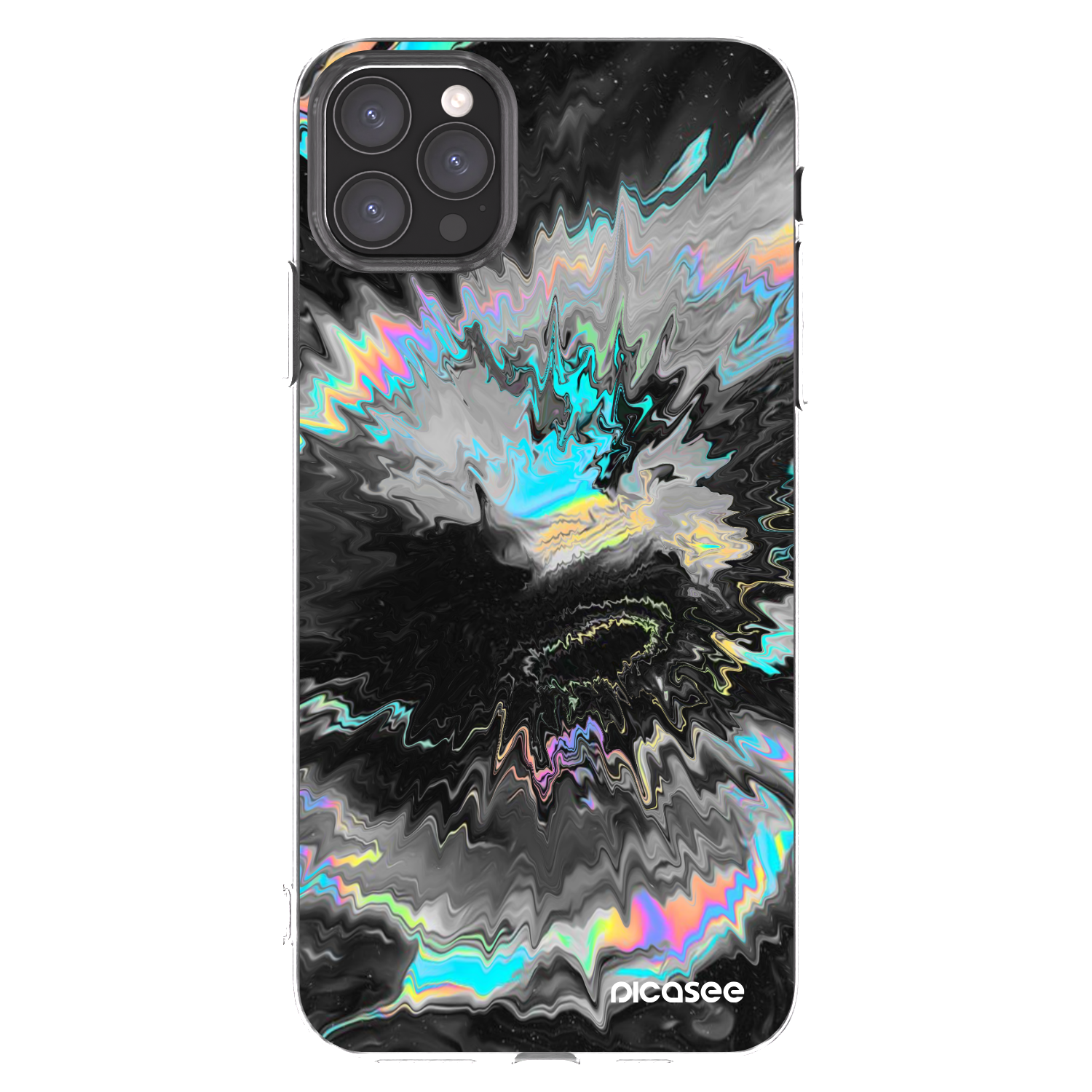 Picasee silikonski prozorni ovitek za Apple iPhone 11 Pro Max - Magnetic