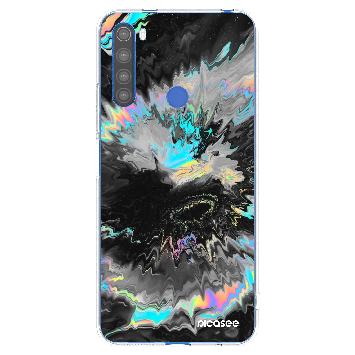 Picasee silikonski prozorni ovitek za Xiaomi Redmi Note 8T - Magnetic