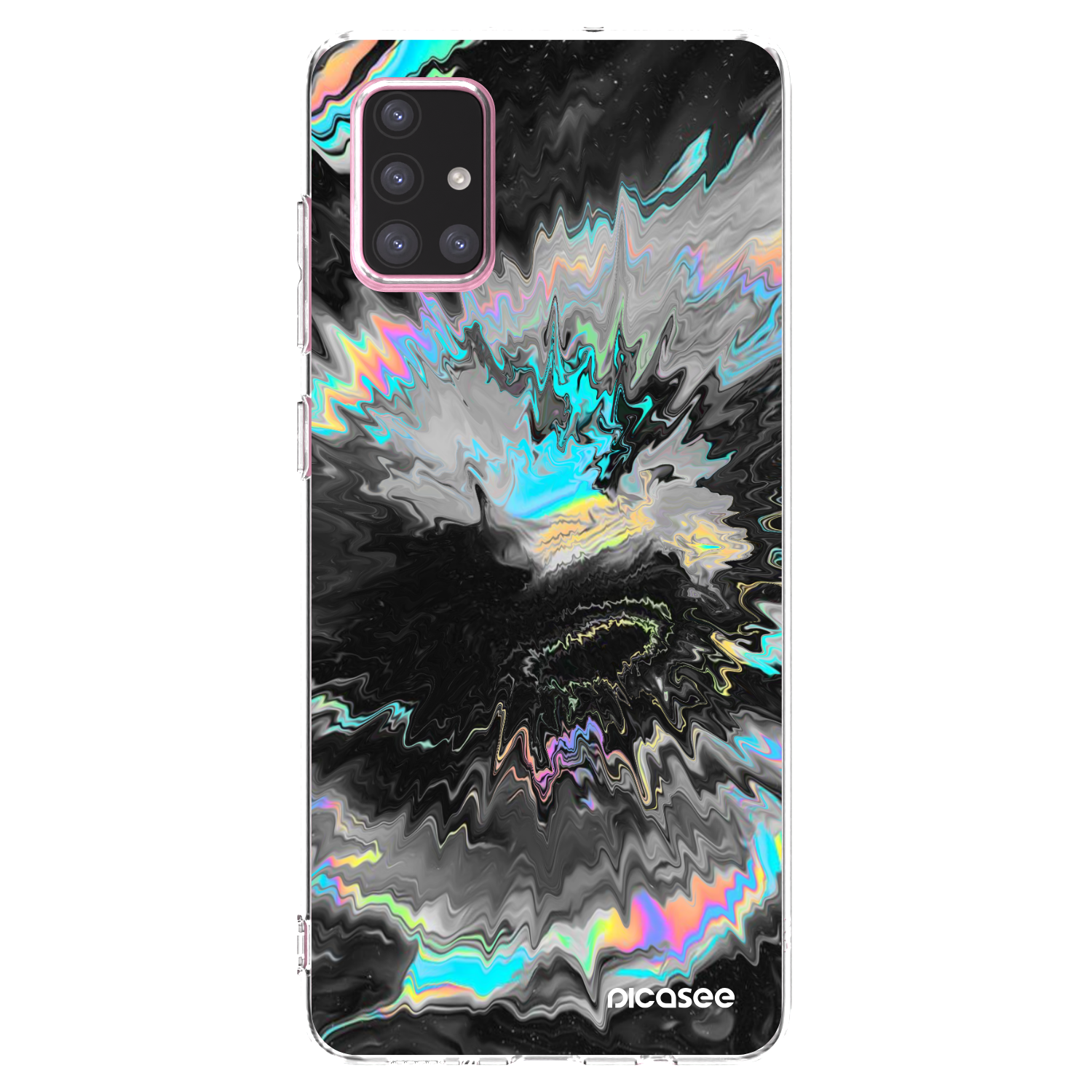 Picasee silikonski prozorni ovitek za Samsung Galaxy A71 A715F - Magnetic