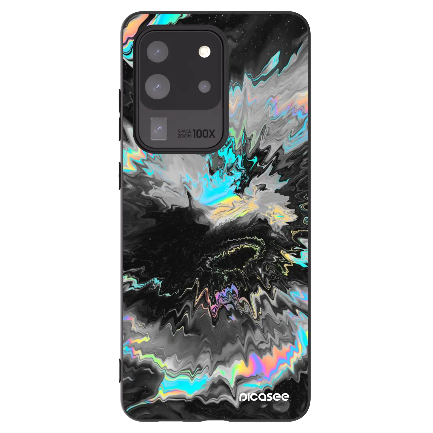 Picasee silikonski črni ovitek za Samsung Galaxy S20 Ultra 5G G988F - Magnetic