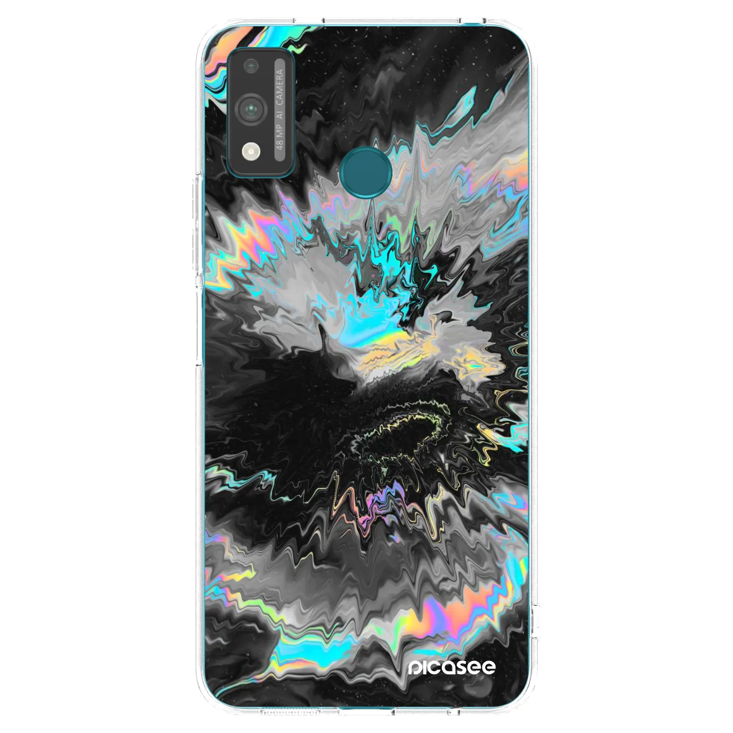 Picasee silikonski prozorni ovitek za Honor 9X Lite - Magnetic