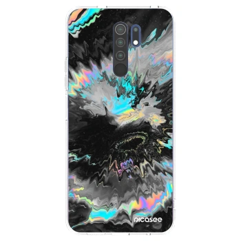 Picasee silikonski prozorni ovitek za Xiaomi Redmi 9 - Magnetic