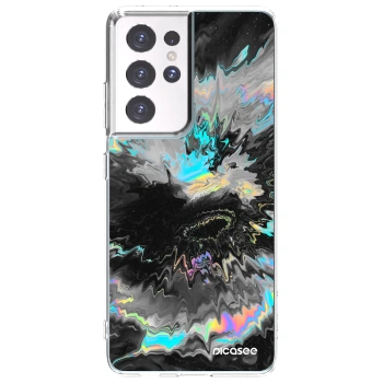 Picasee silikonski prozorni ovitek za Samsung Galaxy S21 Ultra 5G G998B - Magnetic