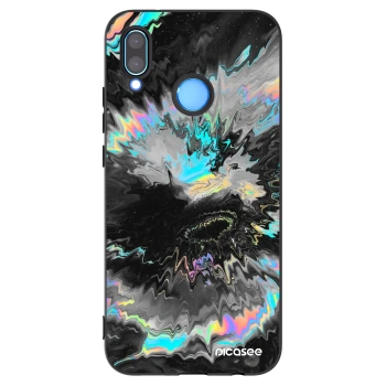 Picasee silikonski črni ovitek za Huawei P20 Lite - Magnetic