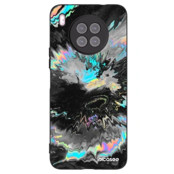 Picasee silikonski črni ovitek za Huawei Nova 8i - Magnetic