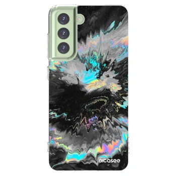 Picasee silikonski prozorni ovitek za Samsung Galaxy S21 FE 5G - Magnetic