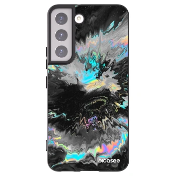 Picasee silikonski črni ovitek za Samsung Galaxy S22 5G - Magnetic