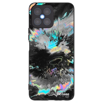 Picasee silikonski črni ovitek za Honor X8 4G - Magnetic